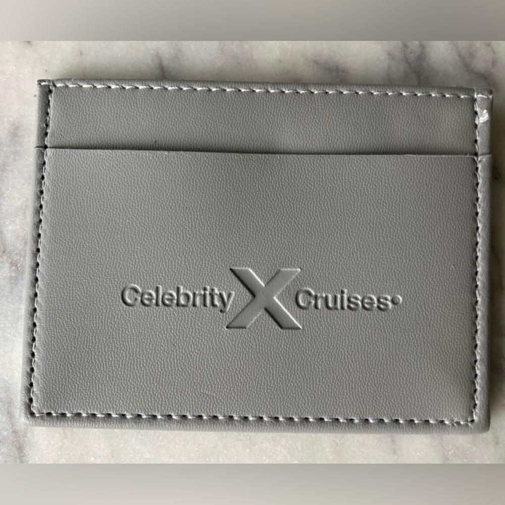 Celebrity Cruises Gray Card Holder